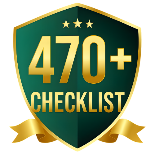 470+ Checklist